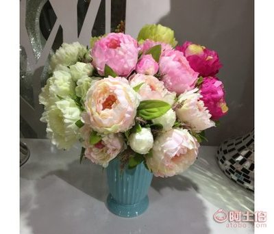 天津欣雅花藝 仿真花卉領域的專業制造商與批發商，專注芍藥牡丹一件代發